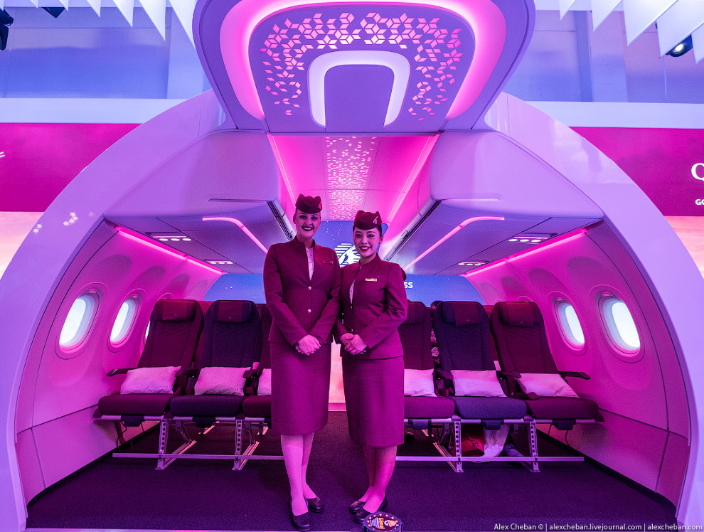 Эконом класс в самолетах Qatar Airways Эконом класс в самолетах Qatar Airways