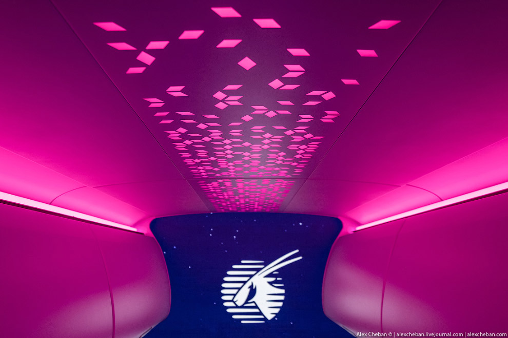 Эконом класс в самолетах Qatar Airways Эконом класс в самолетах Qatar Airways
