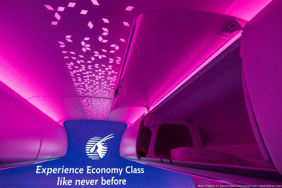 Эконом класс в самолетах Qatar Airways Эконом класс в самолетах Qatar Airways