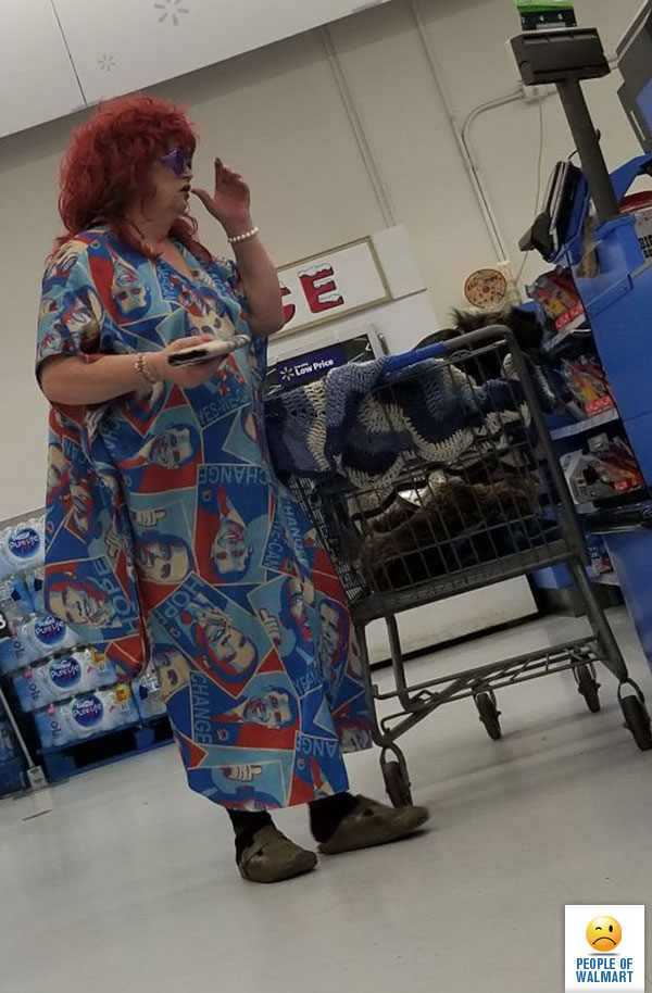 Экстравагантные покупатели Walmart