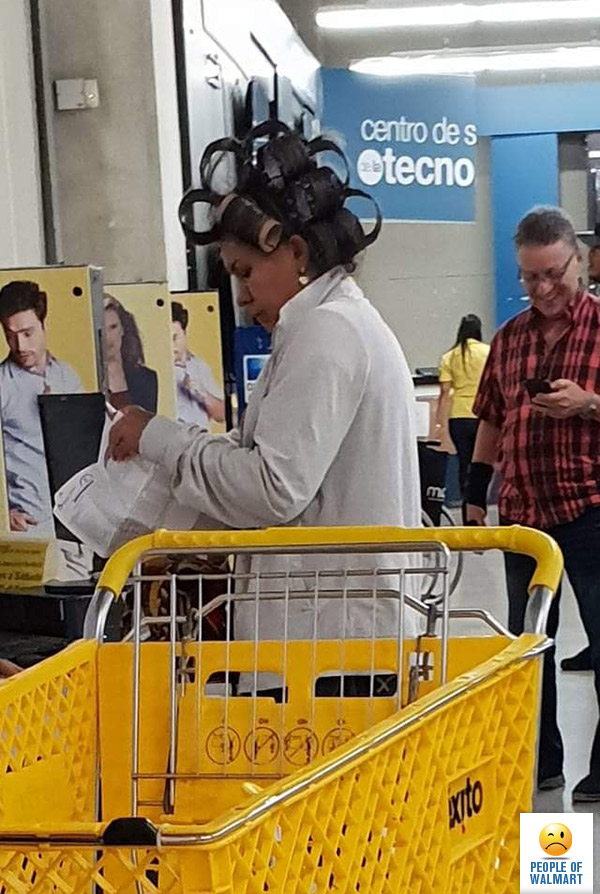 Экстравагантные покупатели Walmart