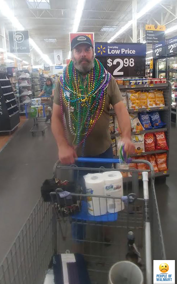 Экстравагантные покупатели Walmart