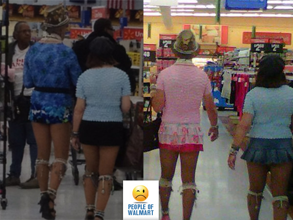Экстравагантные покупатели Walmart