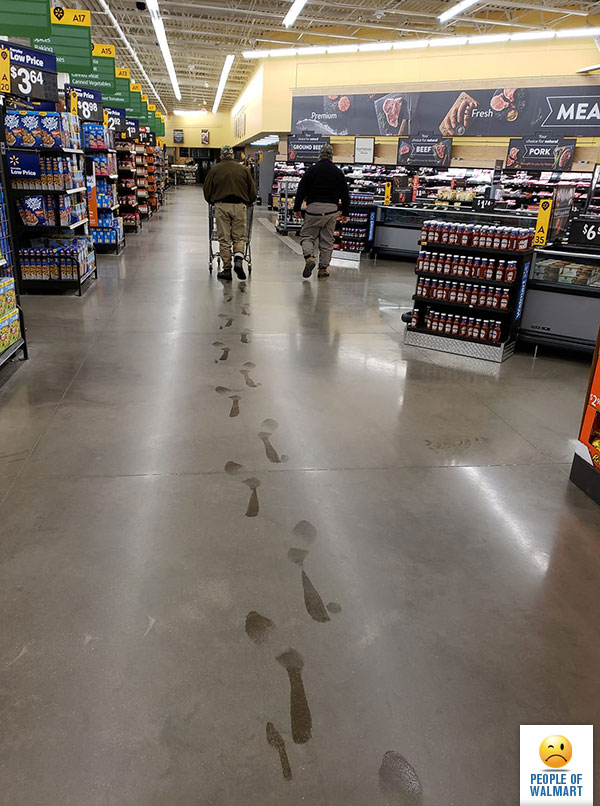 Экстравагантные покупатели Walmart