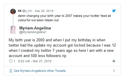 После флешмоба в Twitter со сменой даты рождения, множество аккаунтов были заблокированы После флешмоба в Twitter со сменой даты рождения, множество аккаунтов были заблокированы