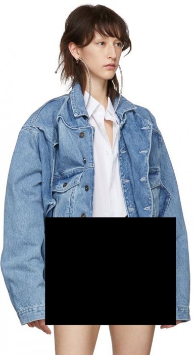Ждем на улицах девушек в модных джинсовых трусах