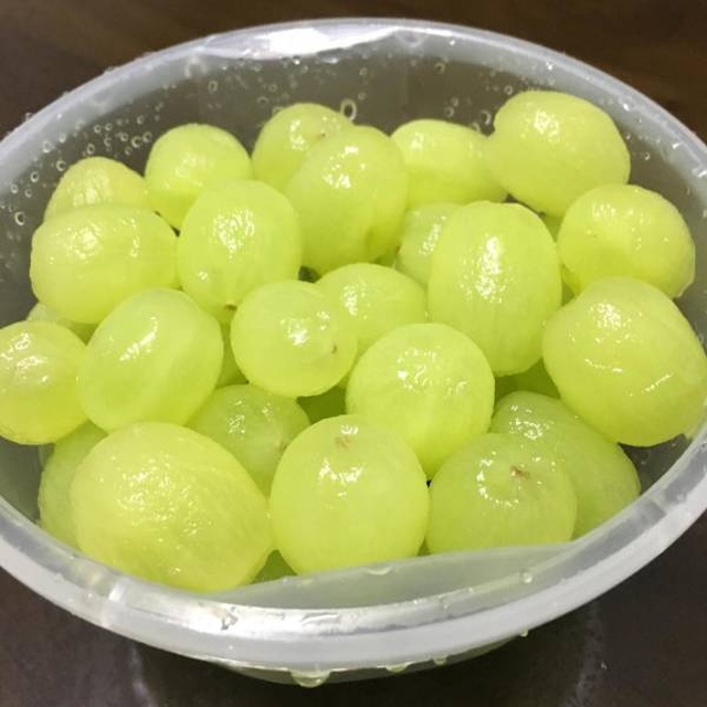 Плоды без кожуры
