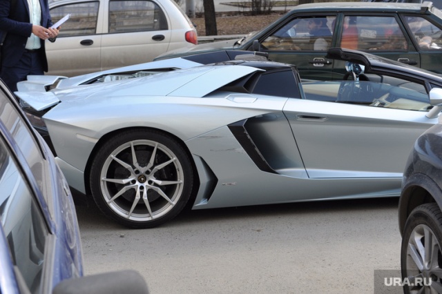 Челябинский олигарх Александр Аристов попал в аварию на своем Lamborghini