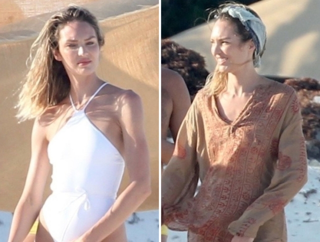 Обнаженный ангел Victoria’s Secret Кэндис Свейнпол