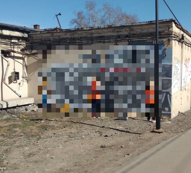 Рисунок "Воевака" в Ростокино