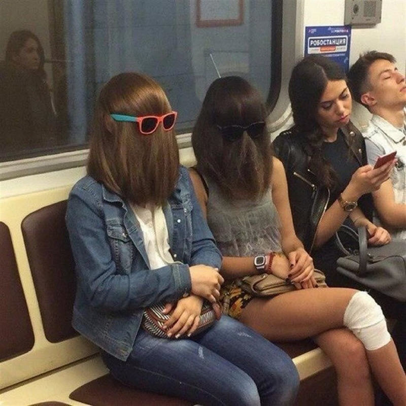 Модники из российского метрополитена