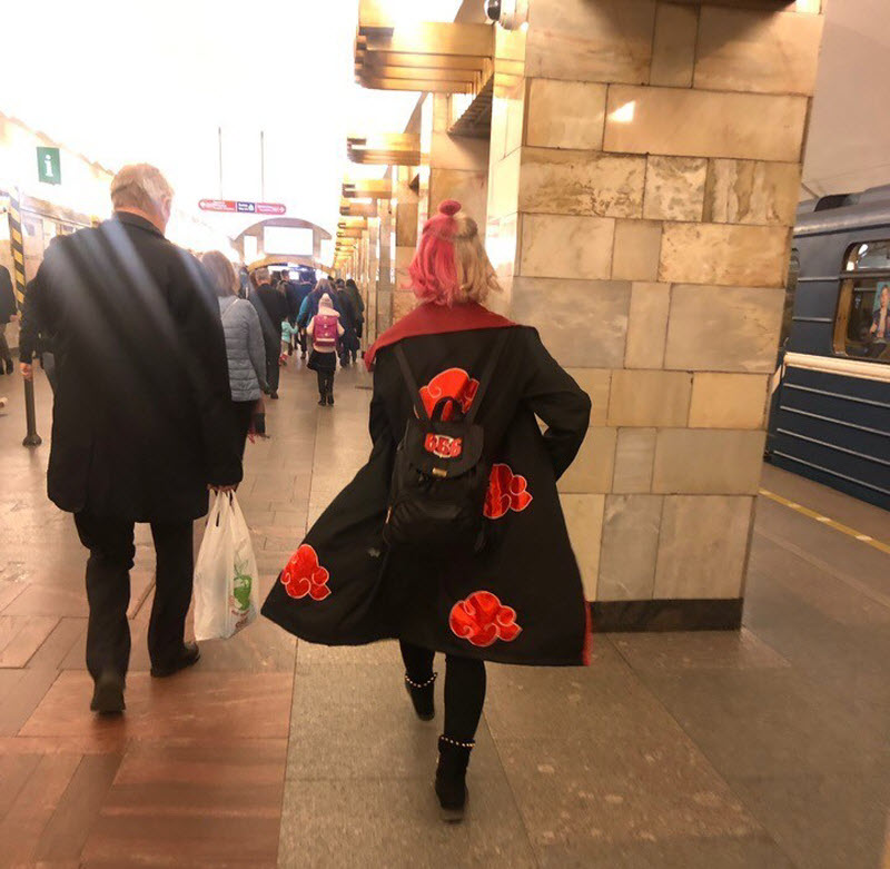 Модники из российского метрополитена