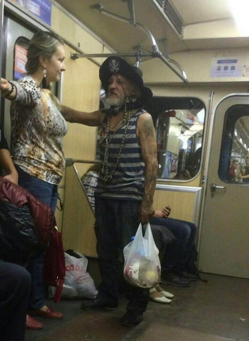 Модники из российского метрополитена