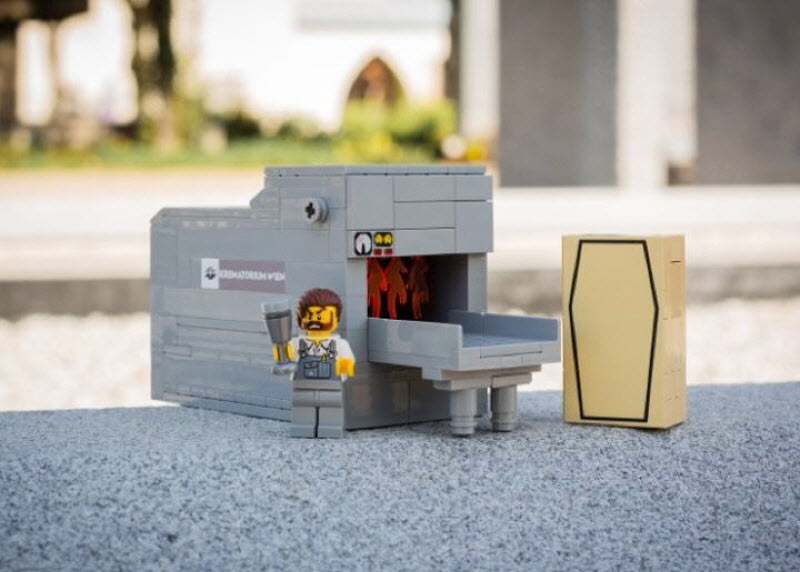 Хорони сколько душе угодно с набором LEGO из кладбищенской лавки