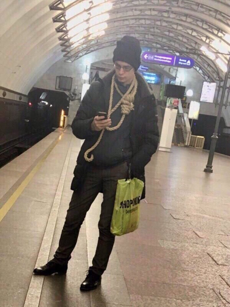 Модники из российского метрополитена