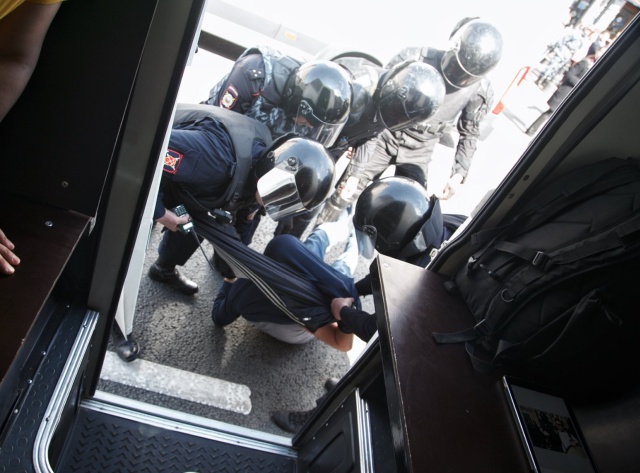 Задержания во время первомайских акций