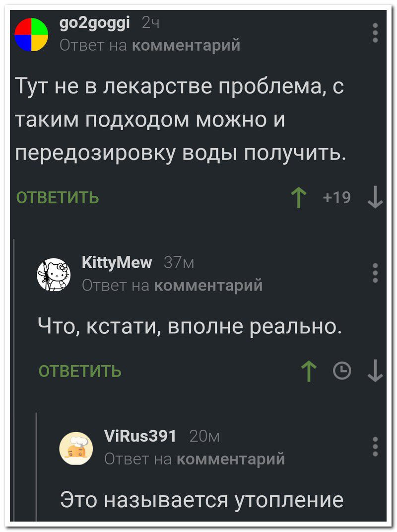 Забавные комментарии из социальных сетей