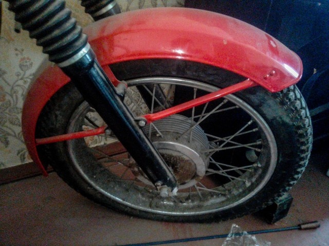 Новенькая Jawa 350/638, которая простояла в квартире 30 лет Новенькая Jawa 350/638, которая простояла в квартире 30 лет