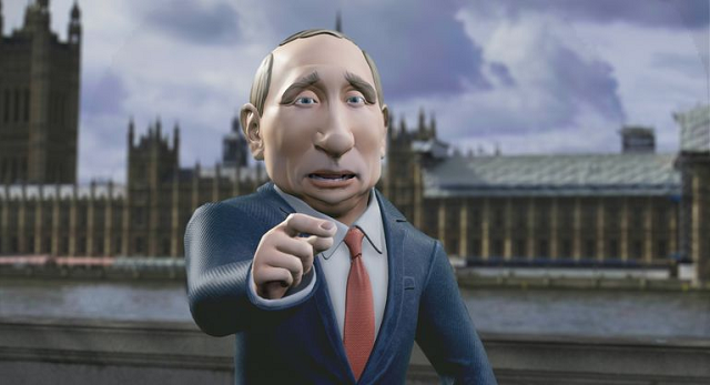 Путин будет ведущим вечернего комедийного шоу. Но только мультяшный и в Великобритании