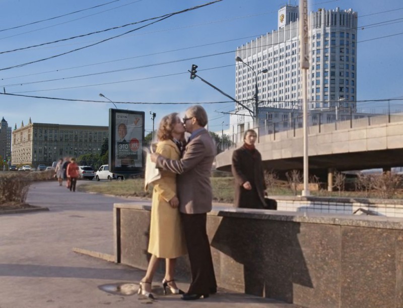 Герои любимых советских фильмов на улицах современной Москвы Герои любимых советских фильмов на улицах современной Москвы