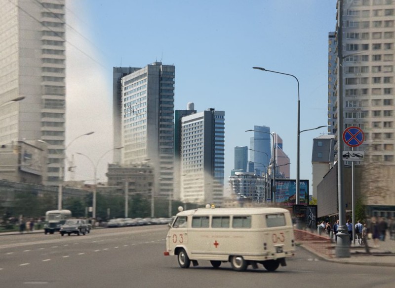 Герои любимых советских фильмов на улицах современной Москвы Герои любимых советских фильмов на улицах современной Москвы