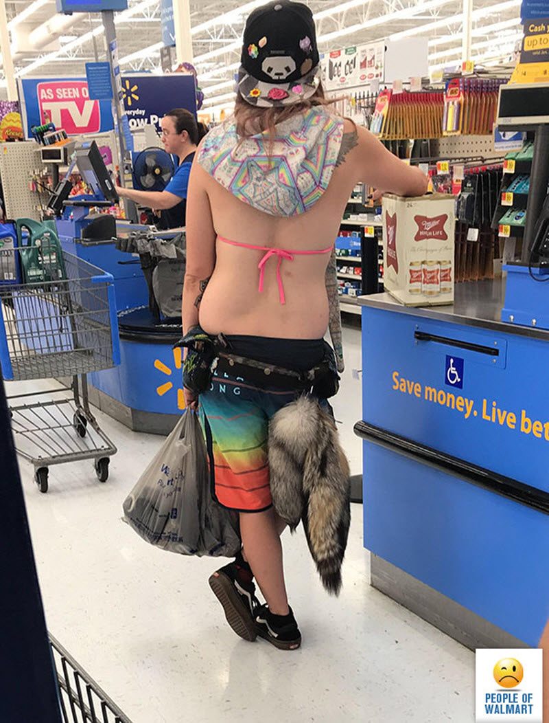 Экстравагантные покупатели Walmart