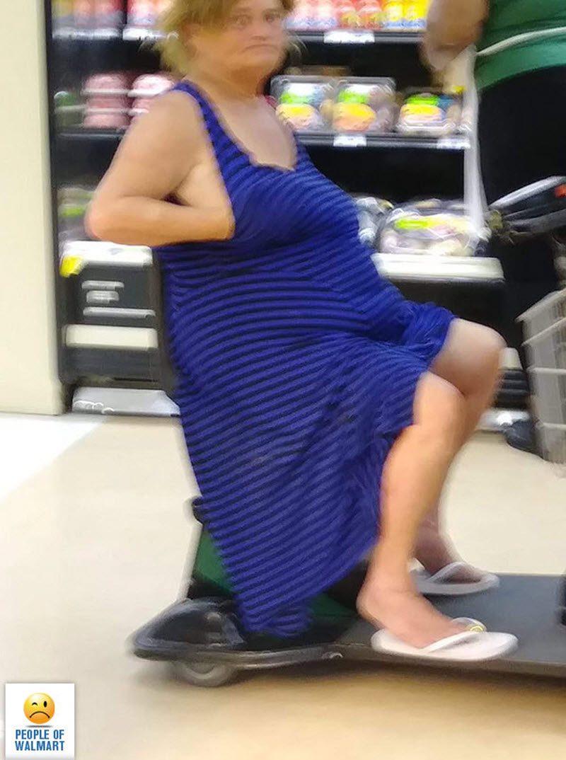 Экстравагантные покупатели Walmart