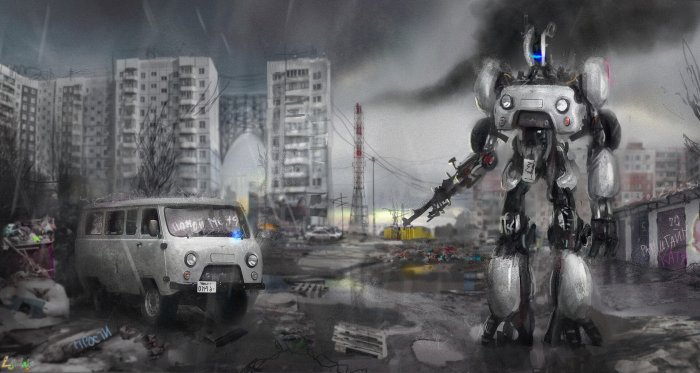 Необычный арт-проект "Lustration(!)22" от художника из Читы
