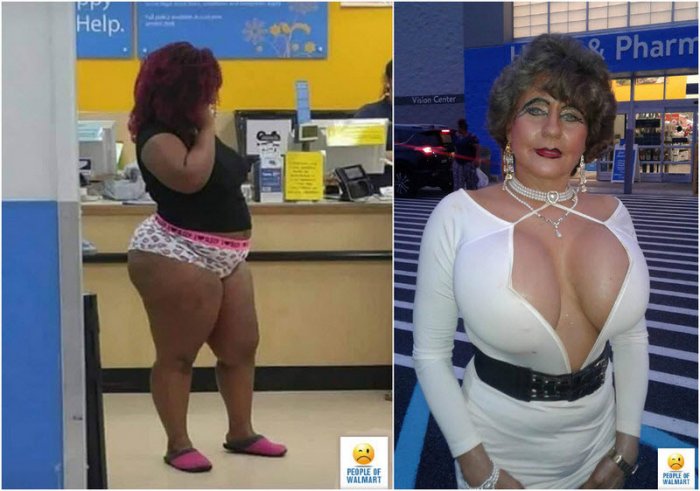 Экстравагантные покупатели Walmart