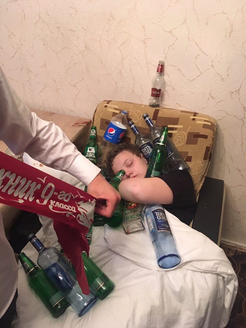 Забавы молодых: пьянки, гулянки, вписки