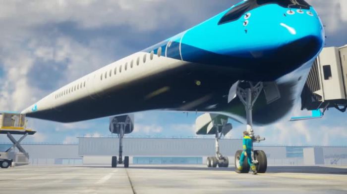 Самолет Flying-V – будущее пассажирских лайнеров Самолет Flying-V – будущее пассажирских лайнеров