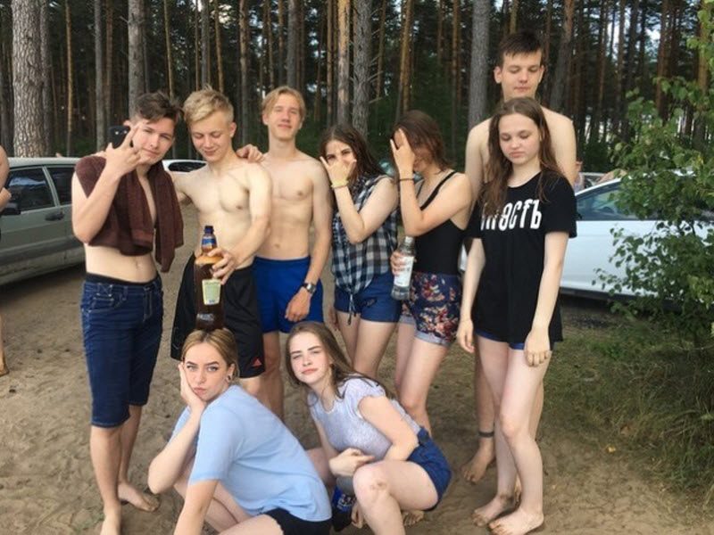 Забавы молодых: пьянки, гулянки, вписки