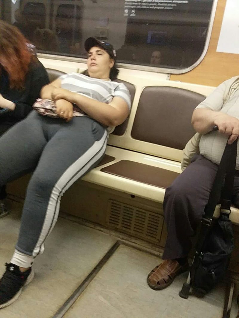 Модники из российского метрополитена