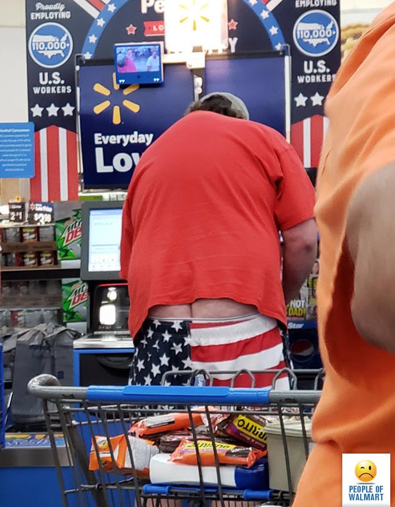 Экстравагантные покупатели Walmart