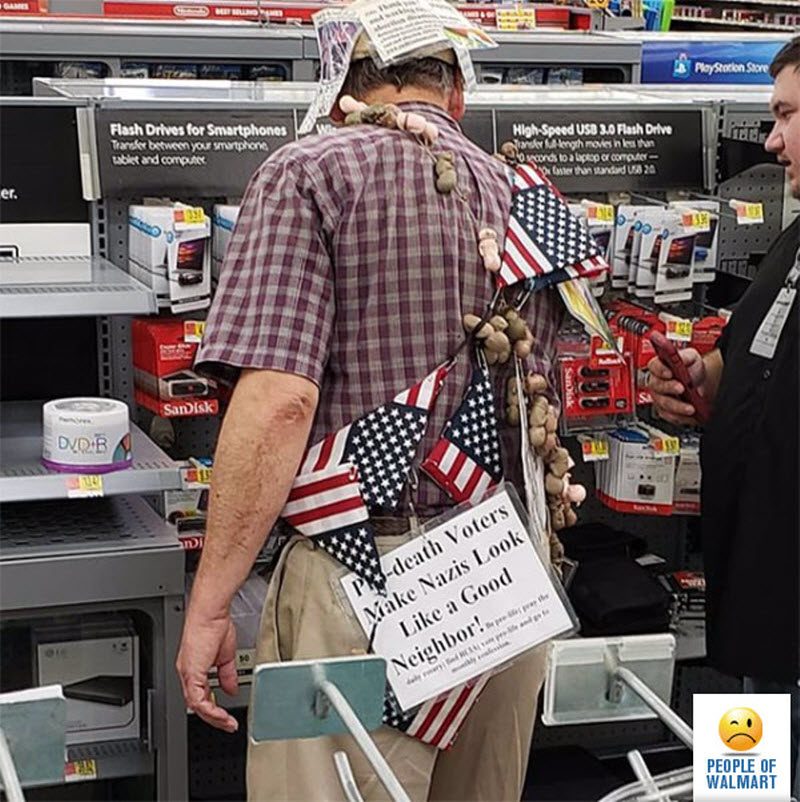 Экстравагантные покупатели Walmart