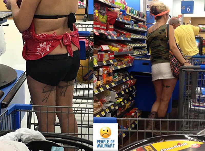 Экстравагантные покупатели Walmart