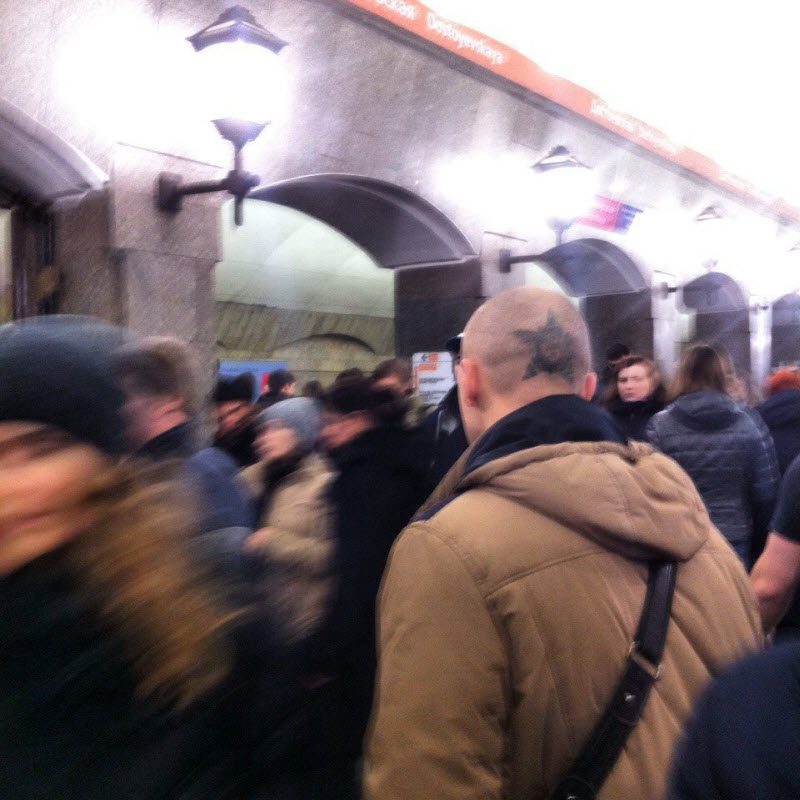 Модники из российского метрополитена