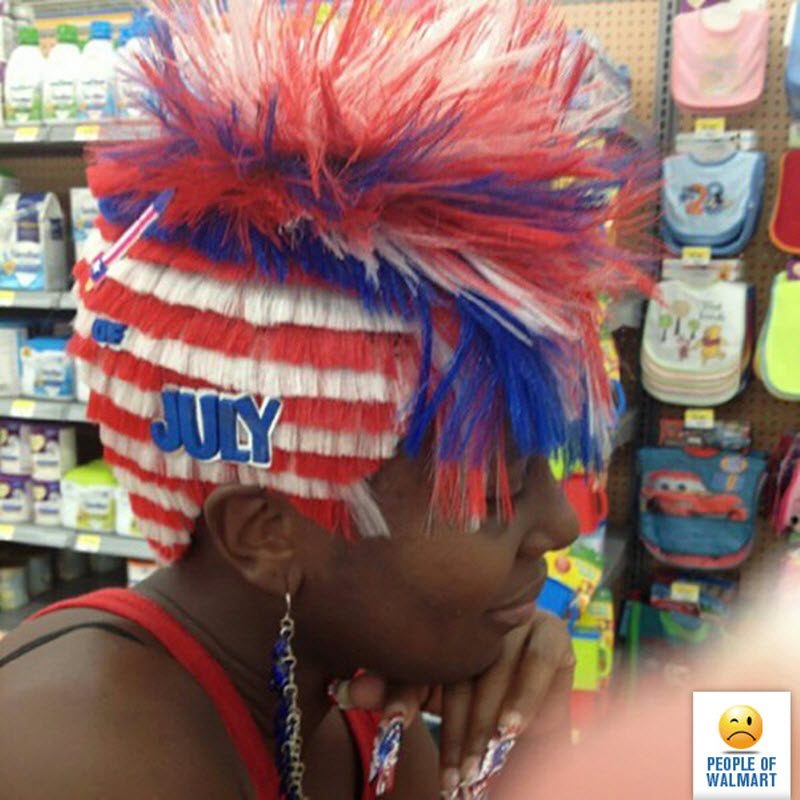 Экстравагантные покупатели Walmart