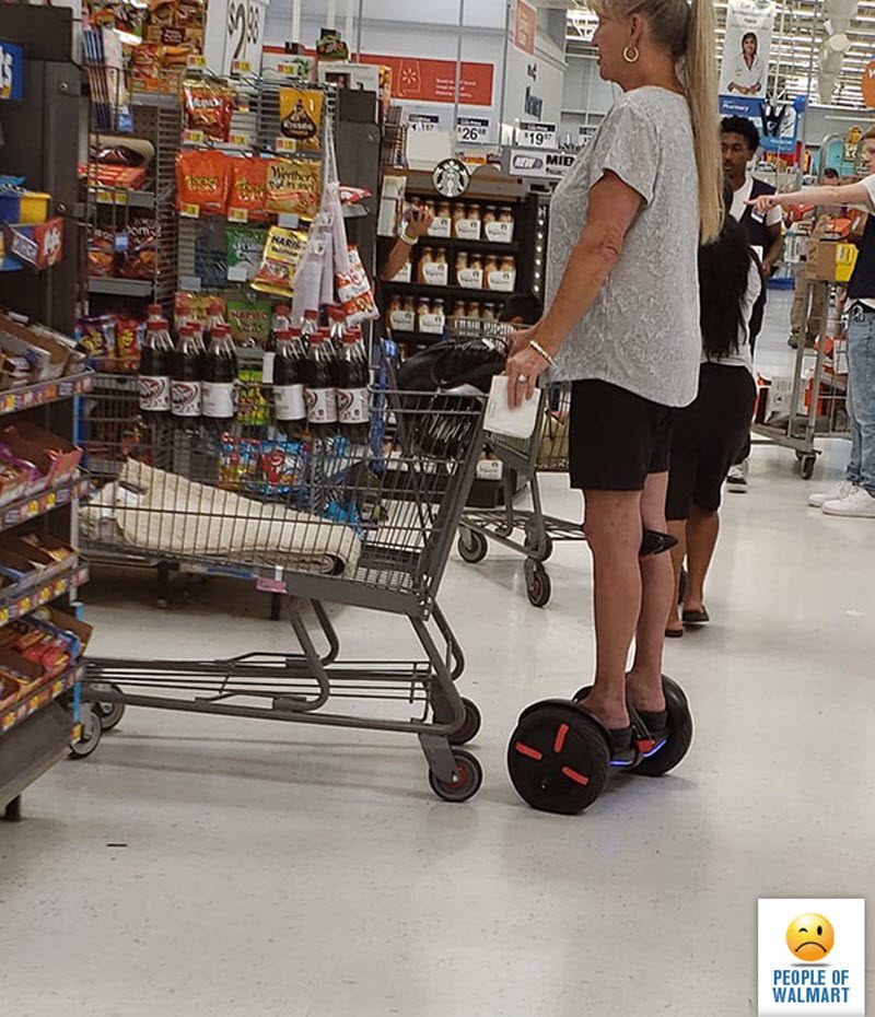 Экстравагантные покупатели Walmart