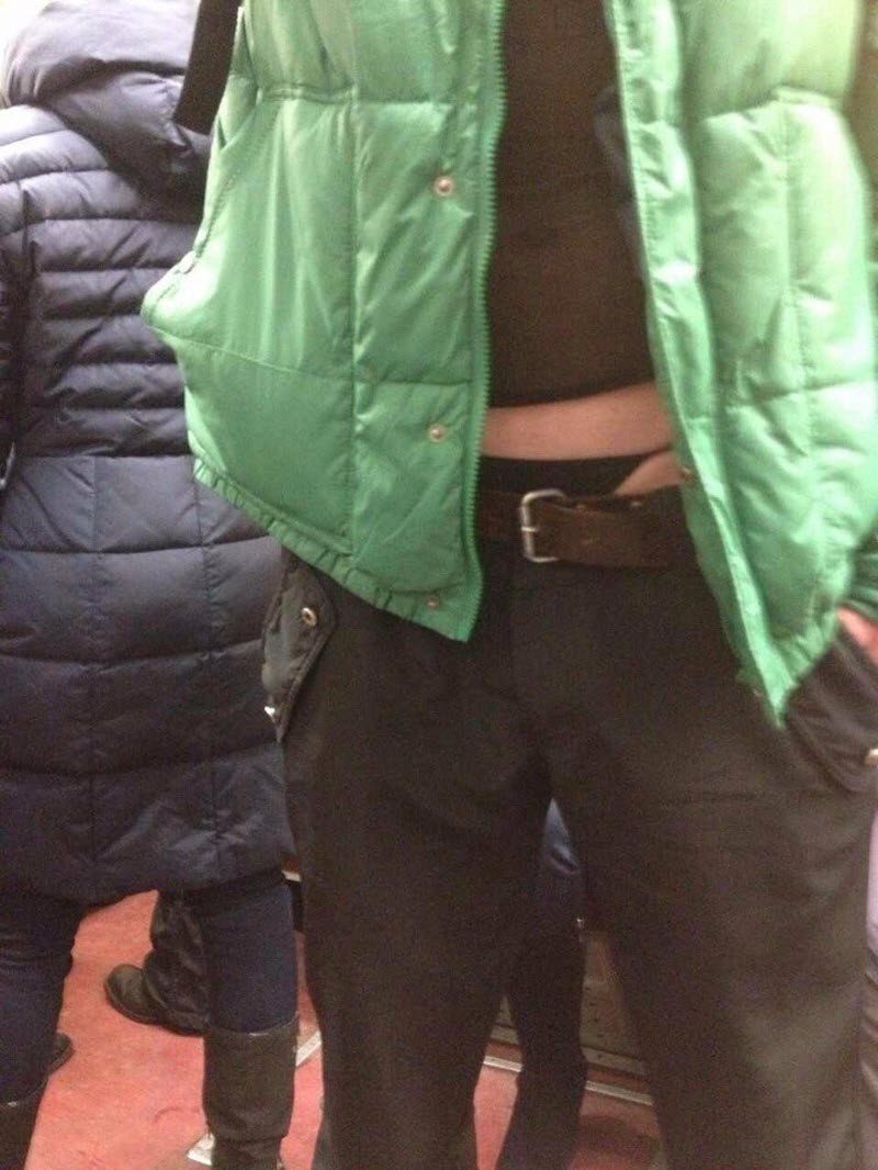 Модники из российского метрополитена