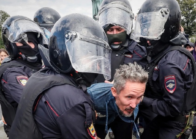 3 августа в Москве прошел митинг "Вернем себе право на выборы"