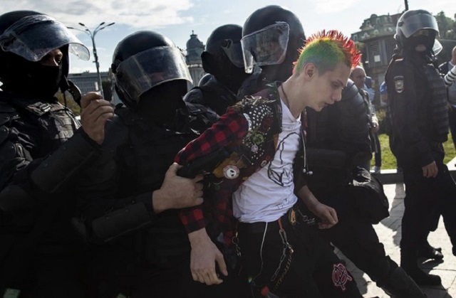 3 августа в Москве прошел митинг "Вернем себе право на выборы"