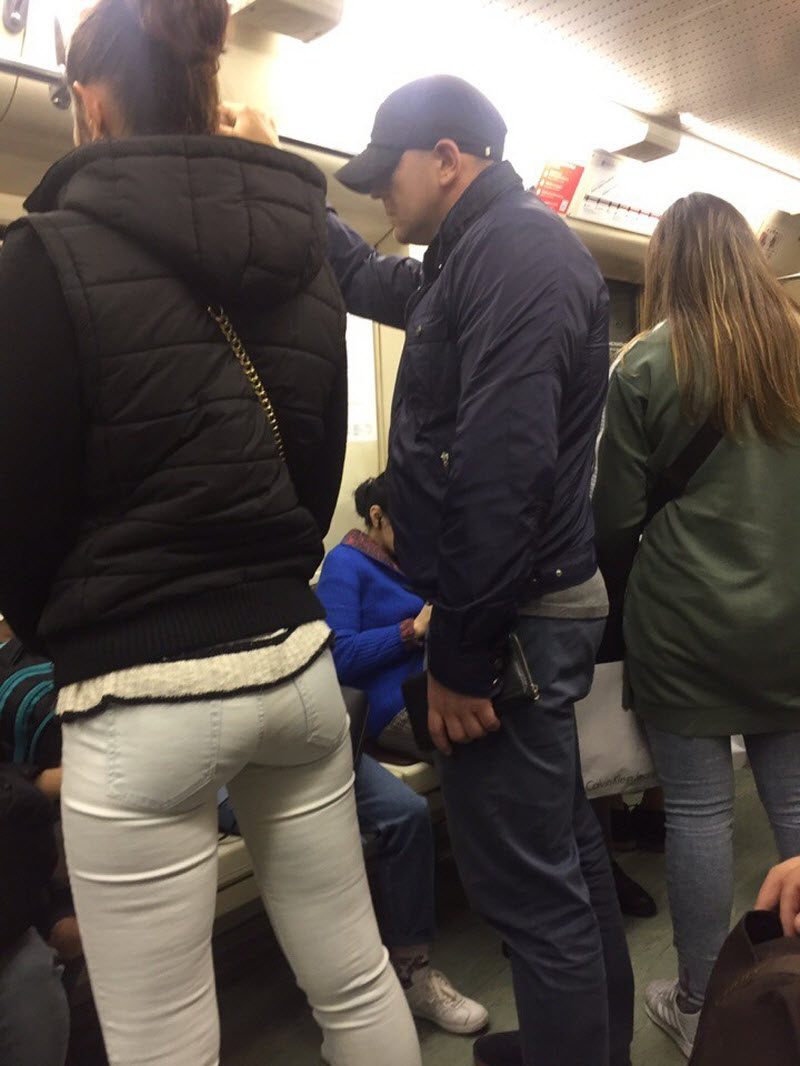 Модники из российского метрополитена