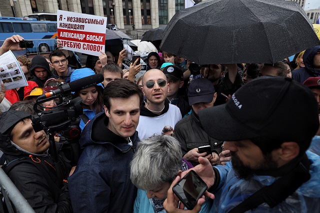 В Москве прошла самая крупная акция протеста с 2011 года В Москве прошла самая крупная акция протеста с 2011 года