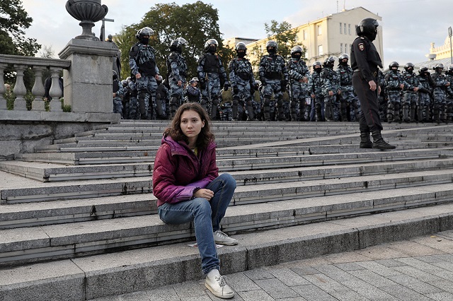 В Москве прошла самая крупная акция протеста с 2011 года В Москве прошла самая крупная акция протеста с 2011 года