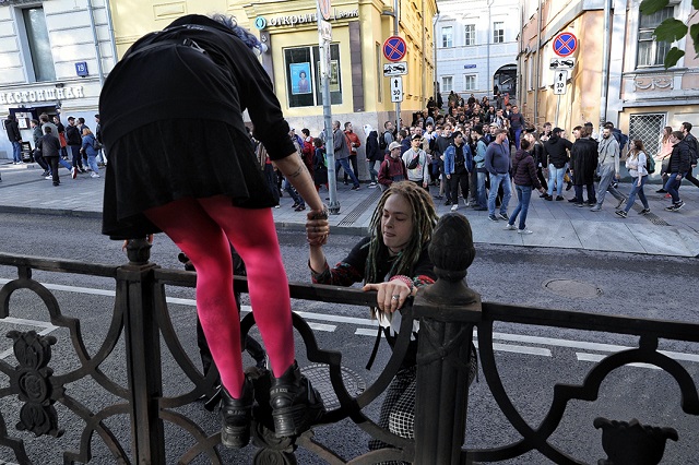 В Москве прошла самая крупная акция протеста с 2011 года В Москве прошла самая крупная акция протеста с 2011 года