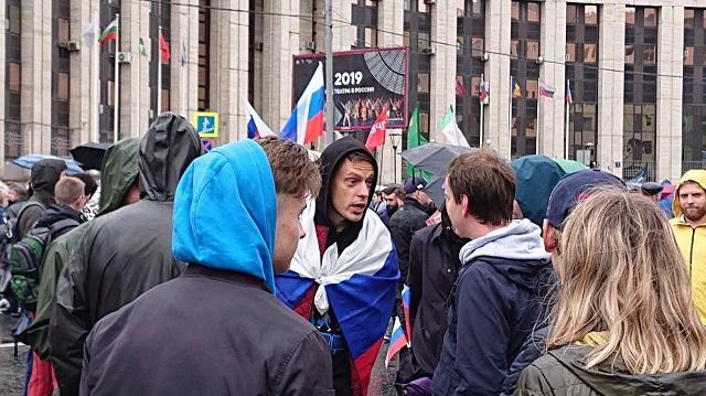 В Москве прошла самая крупная акция протеста с 2011 года В Москве прошла самая крупная акция протеста с 2011 года