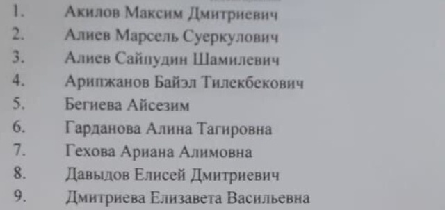 Ученики обычной школы в Химках