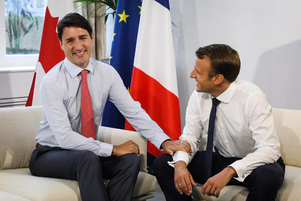 Cаммит G7 2019 в фотографиях Cаммит G7 2019 в фотографиях