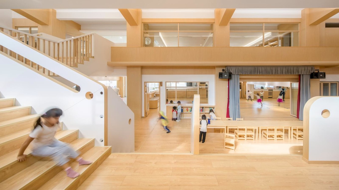 Lion International Kindergarten в Китае Lion International Kindergarten в Китае
